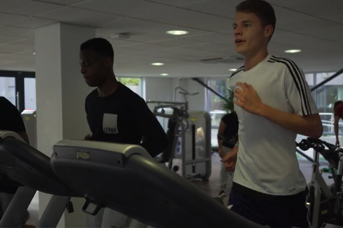 CODE Student Accommodation Leicester gym treadmill